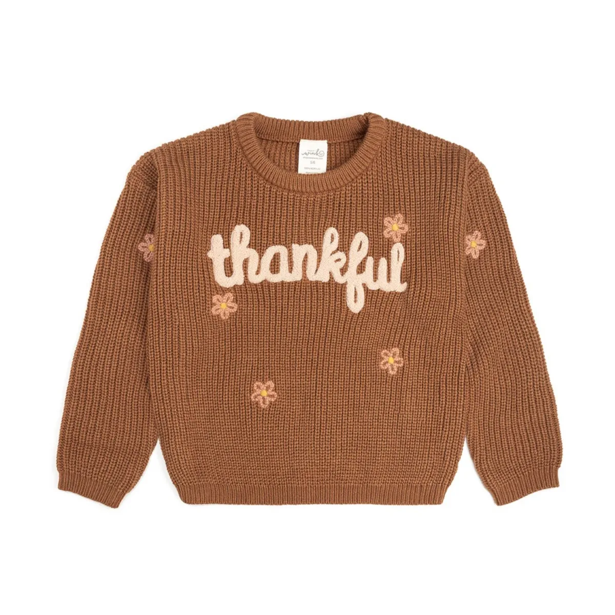 Thankful Thanksgiving Knit Sweater by Sweet Wink