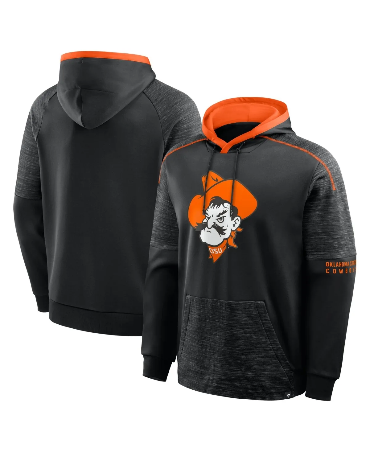 Oklahoma State Cowboys Quad Defender Pullover Hoodie by Fanatics