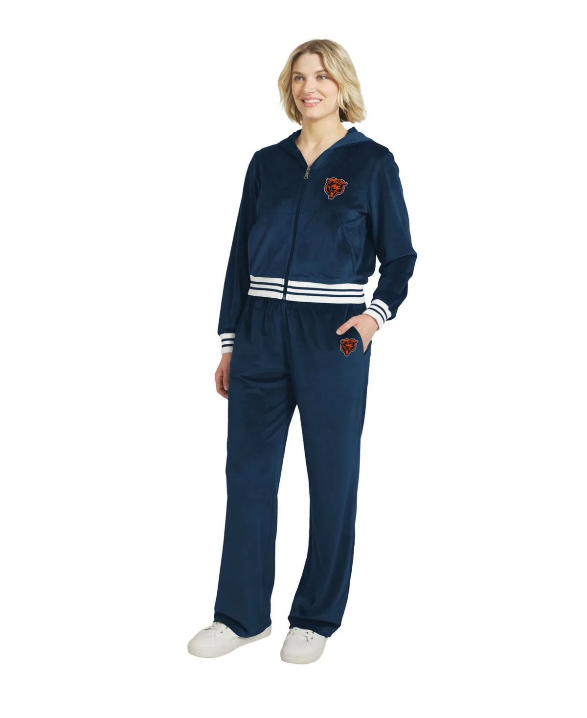 Chicago Bears Velour Track Suit by Wear by Erin Andrews