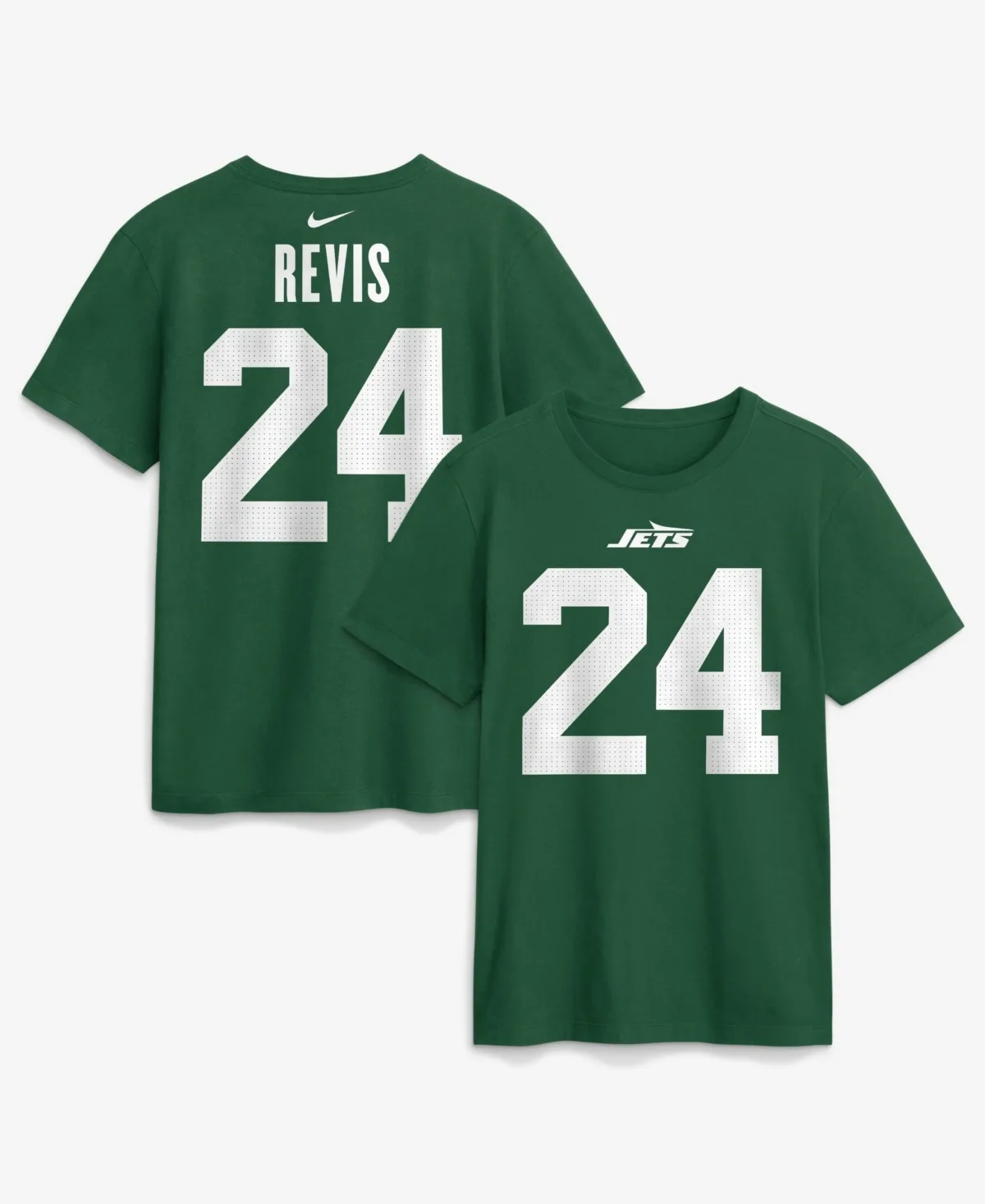 Darrelle Revis New York Jets Retired Name & Number T-Shirt by Nike