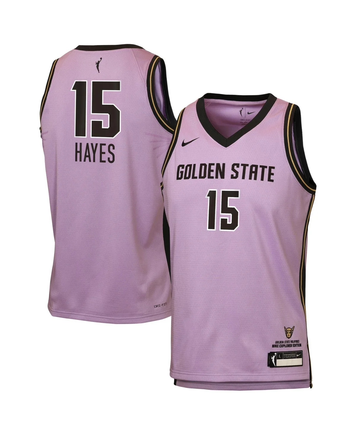 Tiffany Hayes Golden State Valkyries Victory Player Explorer Edition Jersey by Nike