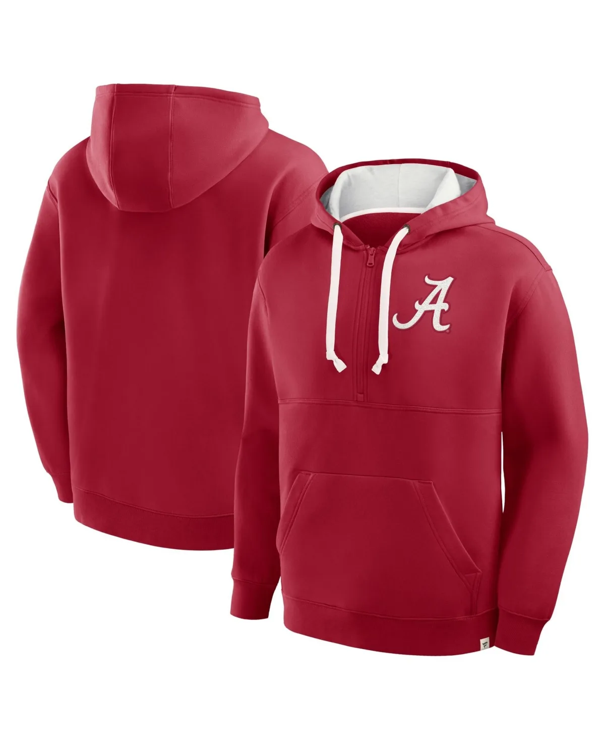 Alabama Crimson Tide Hometown Premium Rise and Conquer Half-Zip Hoodie by Fanatics