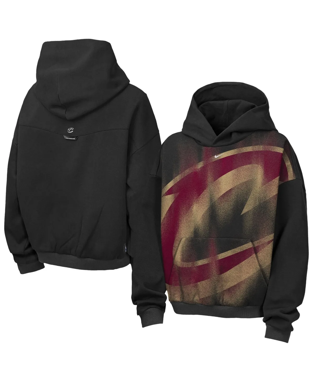 Cleveland Cavaliers 2026 Standard Issue Practice Icon Fleece Pullover Hoodie by Nike