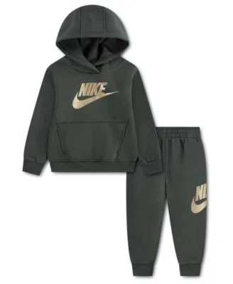 Fleece Logo Hoodie Sweatpants 2 Piece Set by Nike