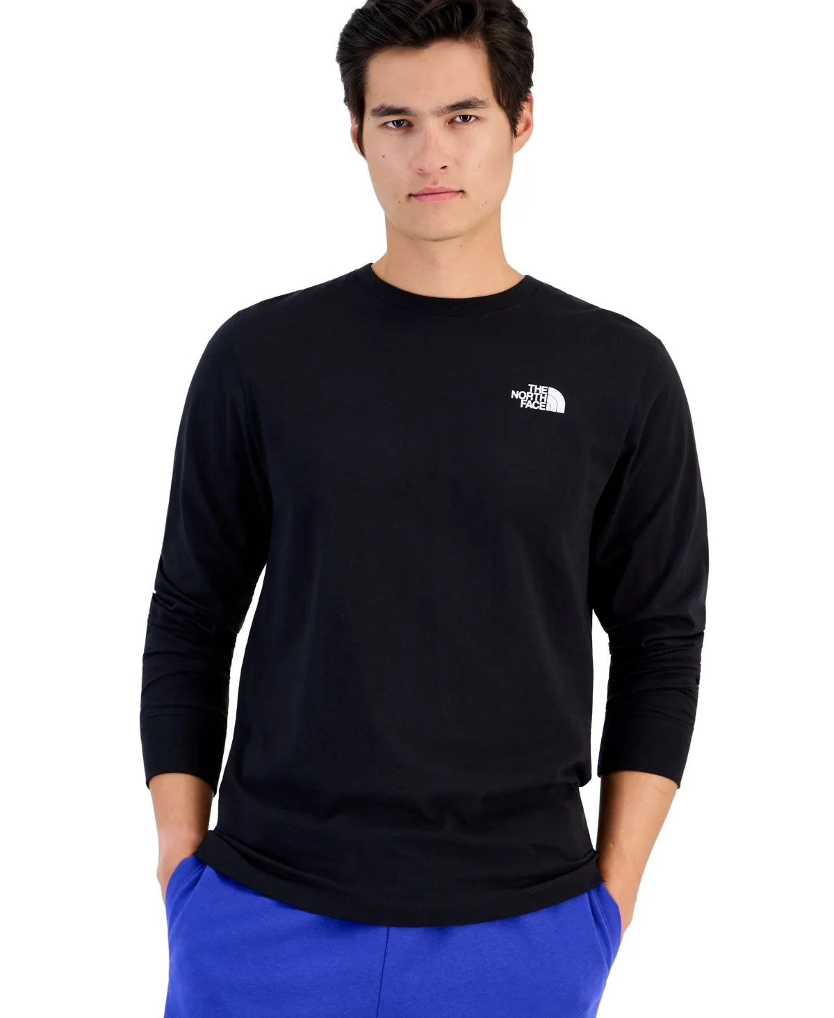 Evolution Box Nse Long-Sleeve Crewneck T-Shirt by The North Face