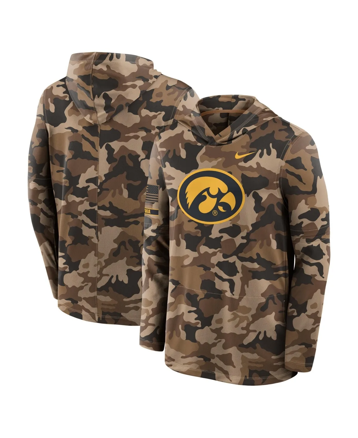 Iowa Hawkeyes 2026 Appreciation Sideline Dri-Fit Hooded Long-Sleeve T-Shirt by Nike