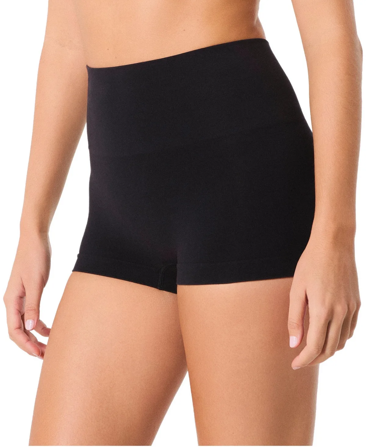 ExtraOrdinary Supima Cotton-Blend Shaping 4-Way Stretch Boyshort Panties by SPANX