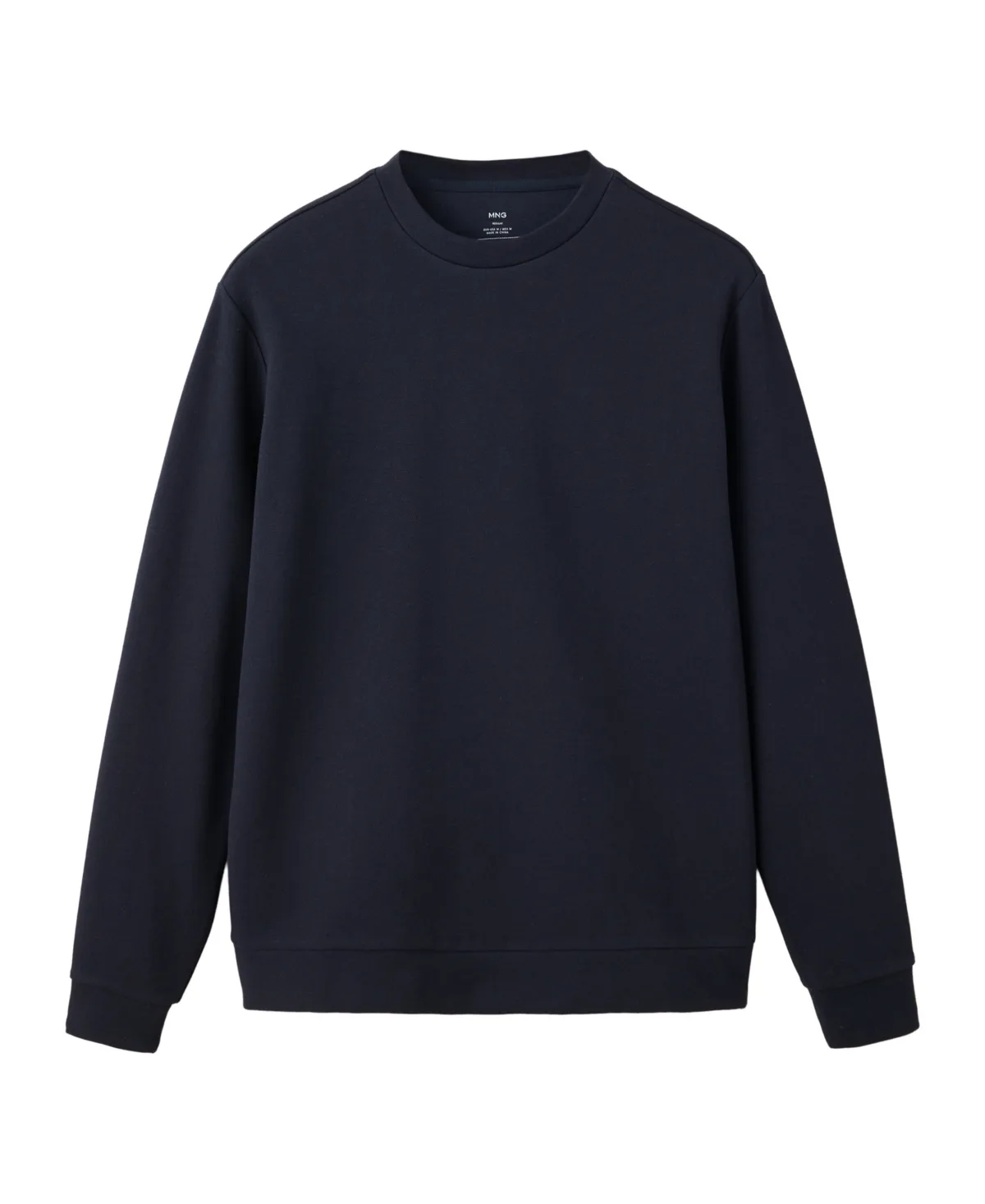 Varese Crewneck Ribbed Sweatshirt by Mango