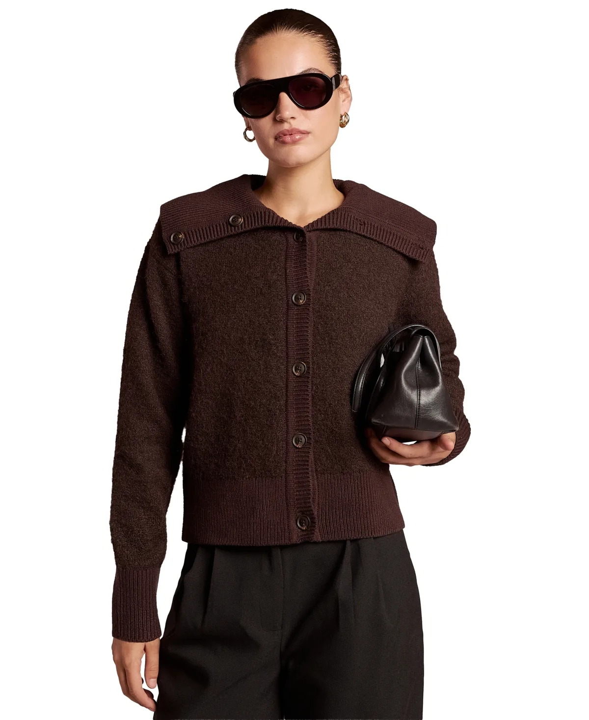 Capicine Fitted Cardigan by 4th & Reckless