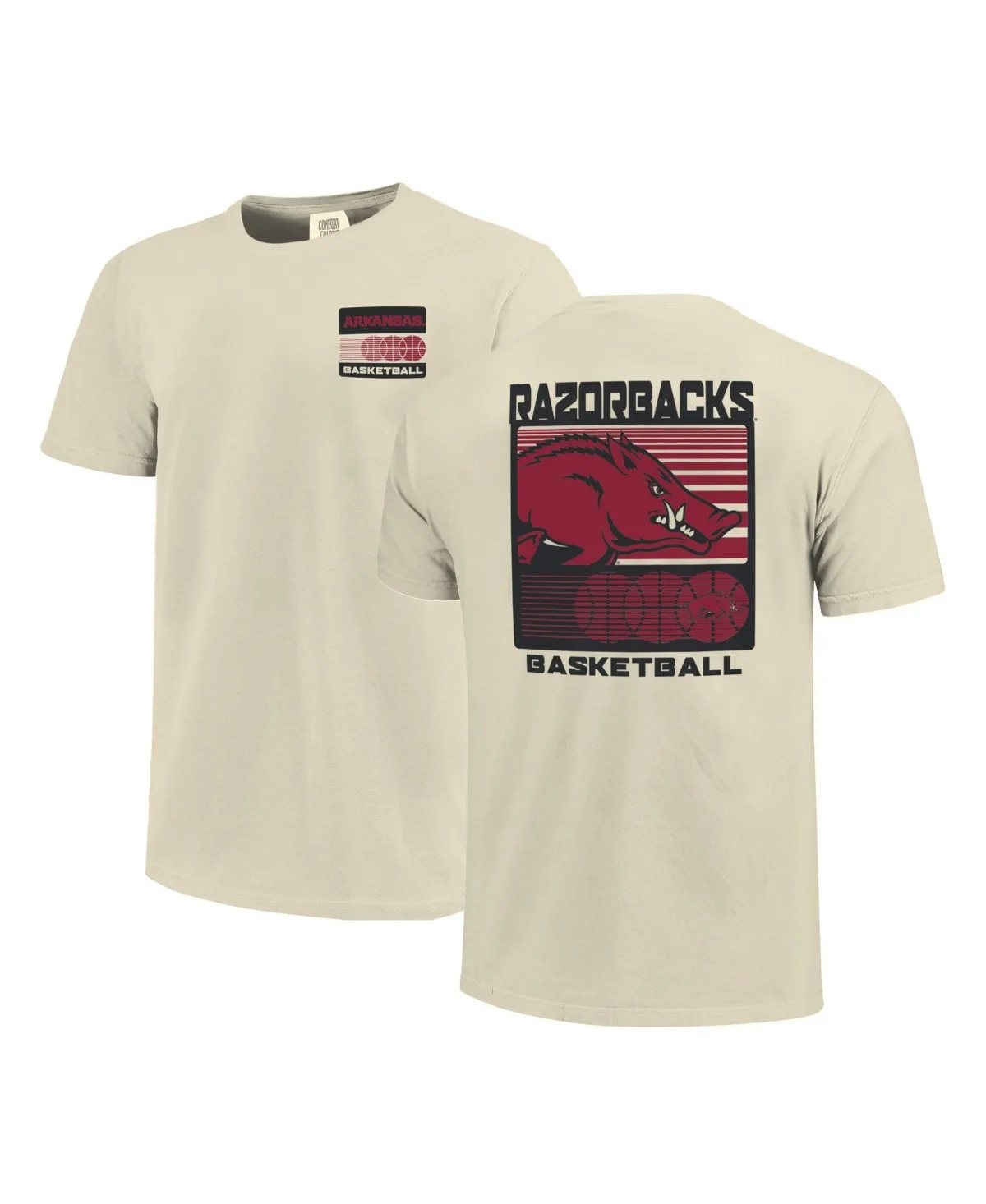Arkansas Razorbacks Basketball Staredown Comfort Colors T-Shirts by Image One