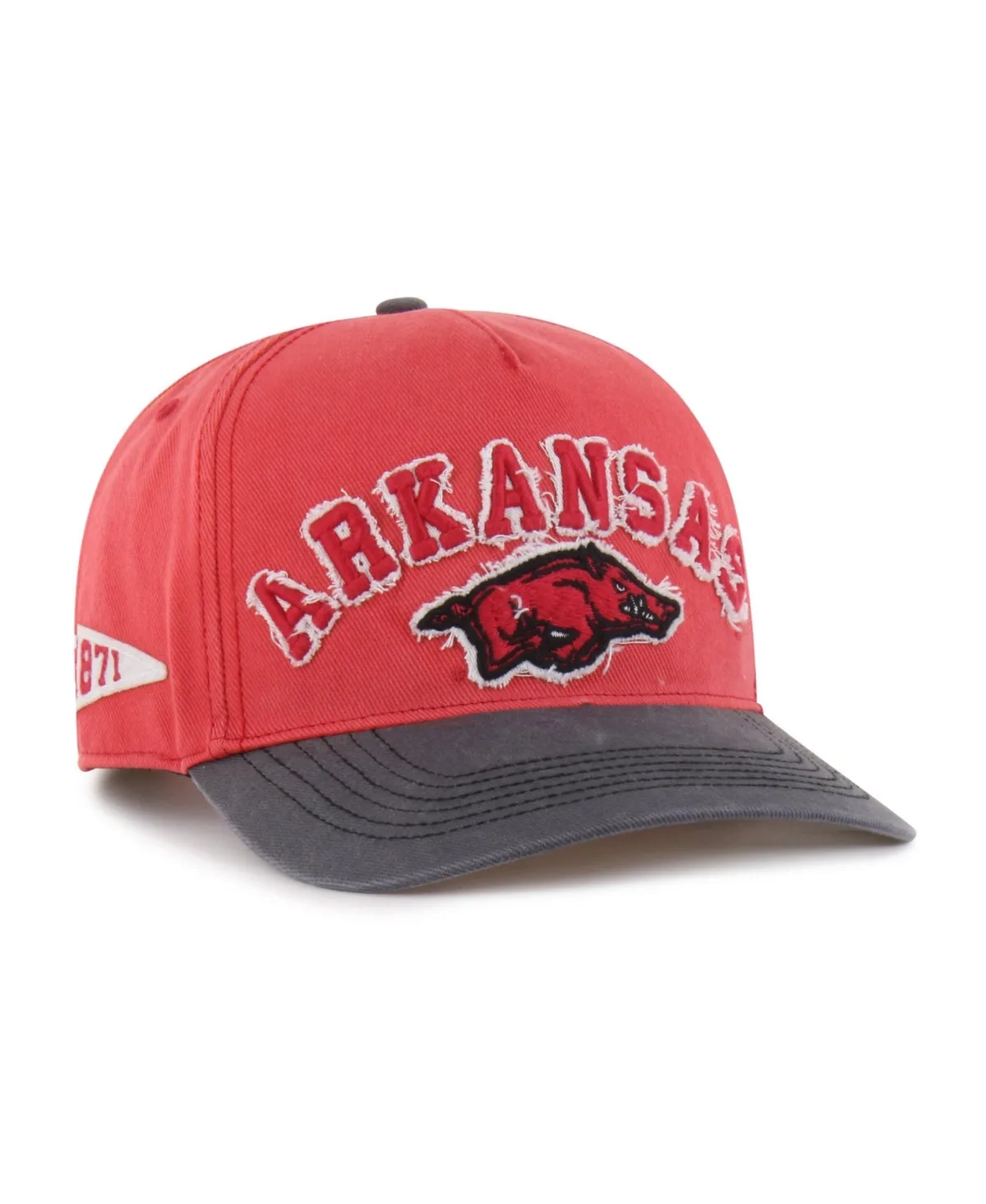 Arkansas Razorbacks Well-Worn Calderwood Hitch Adjustable Hat by 47 Brand