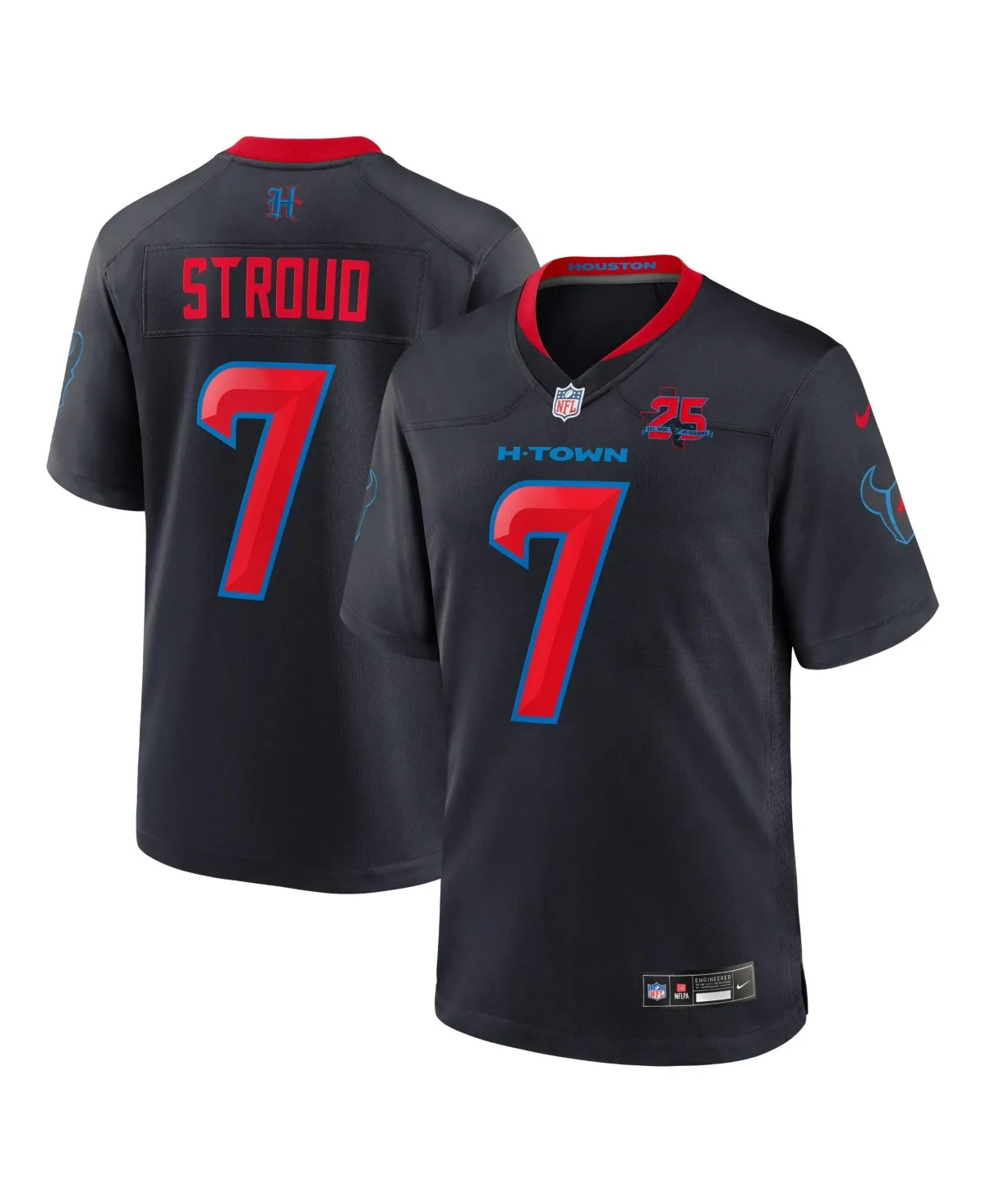 C.J. Stroud Houston Texans Alternate 2 25th Season Game Jersey by Nike