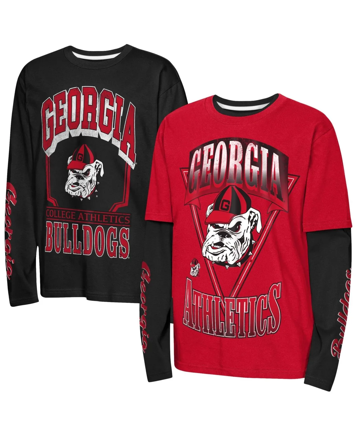 Georgia Bulldogs the Mix 2.0 3-In-1 Combo T-Shirt by Outerstuff