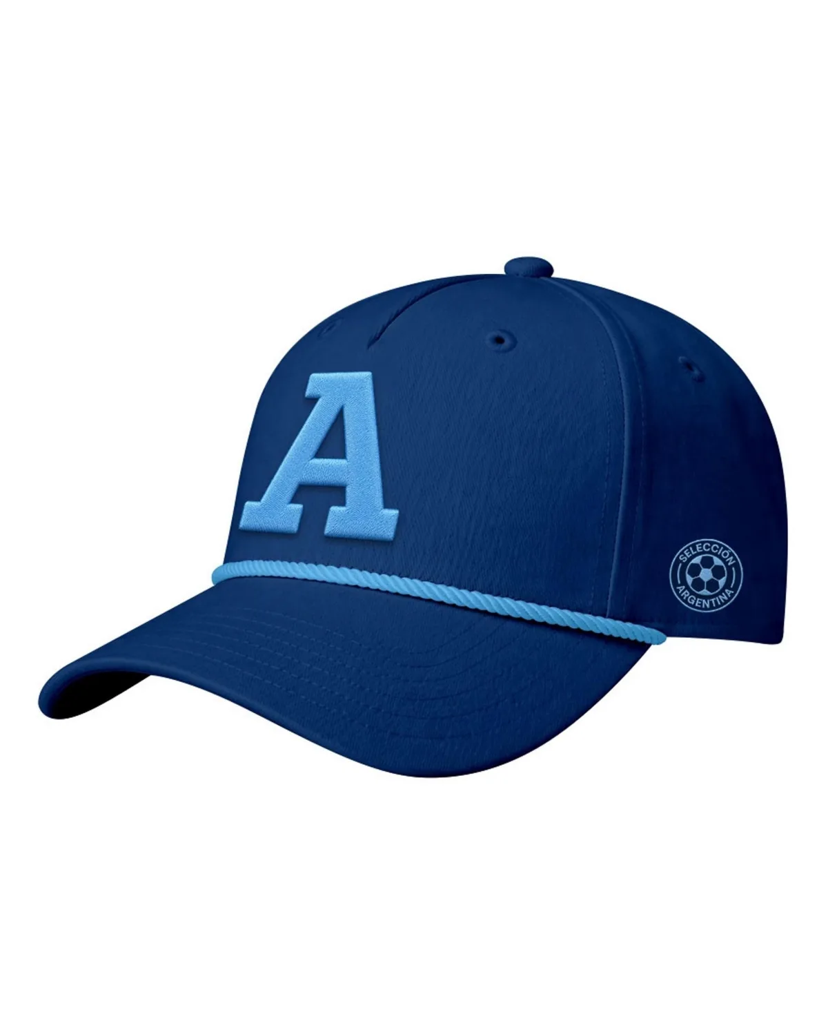 Argentina National Team Monogram Relief Adjustable Hat by 1863fc