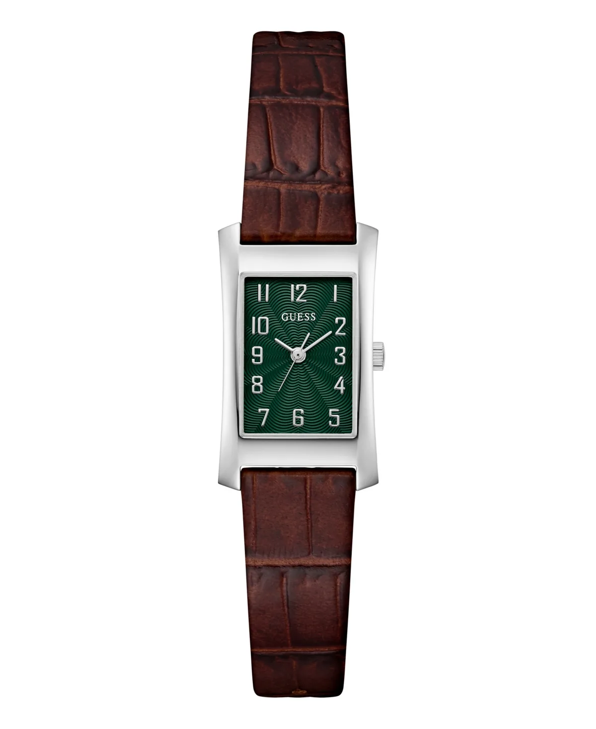 Quartz Analog Leather Watch 18mm by GUESS