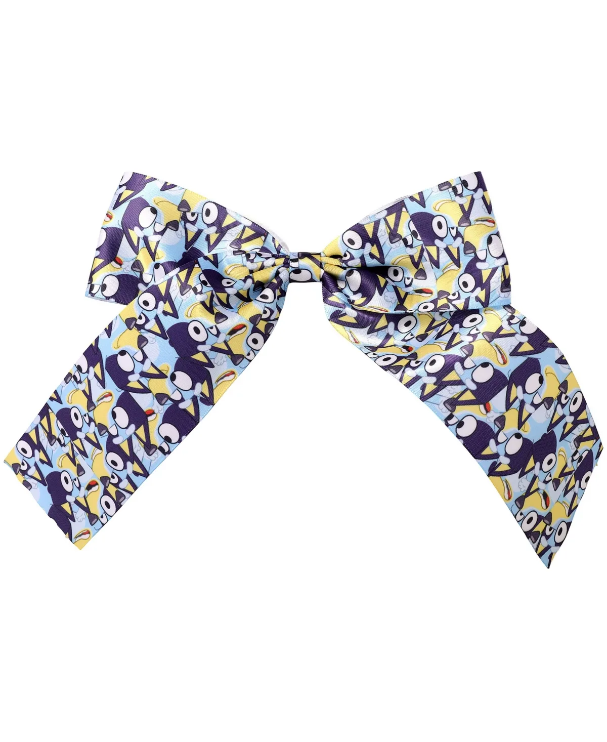 Bluey Hair Bow Barrette Clip Official License, Large Bow Clip for Hair by Bluey
