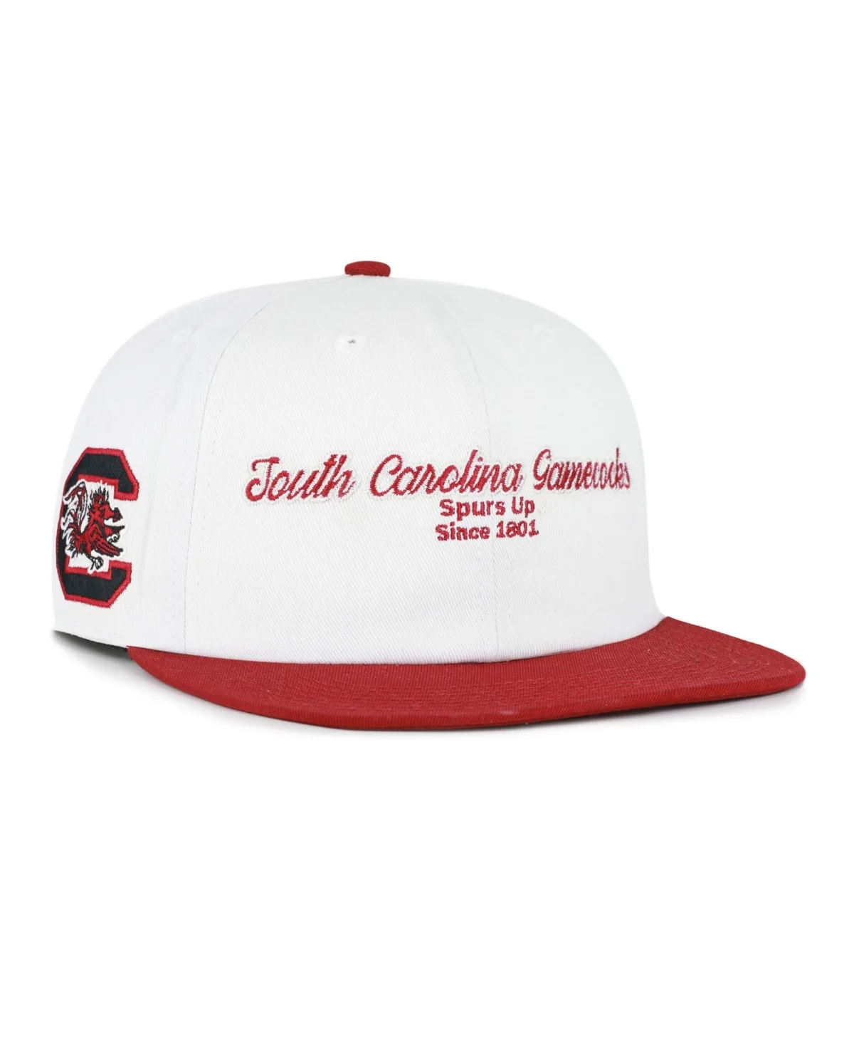 South Carolina Gamecocks Script Stack Relaxed Captain Adjustable Hat by 47 Brand