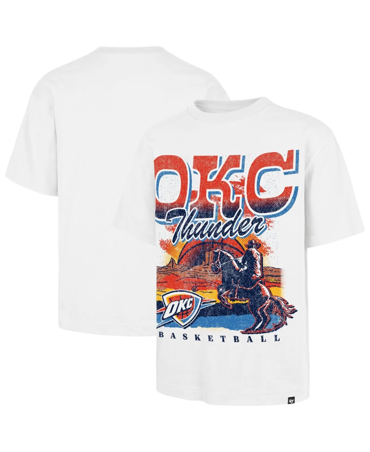 Oklahoma City Thunder Regional Franklin T-Shirt by 47 Brand