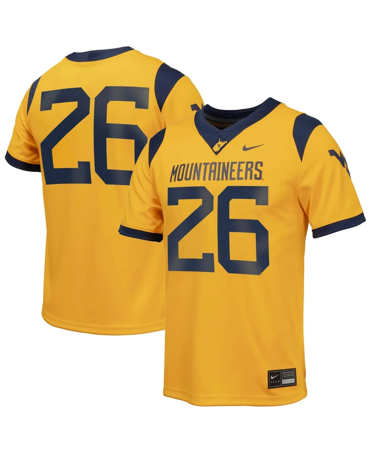West Virginia Mountaineers Replica Football Jersey by Nike