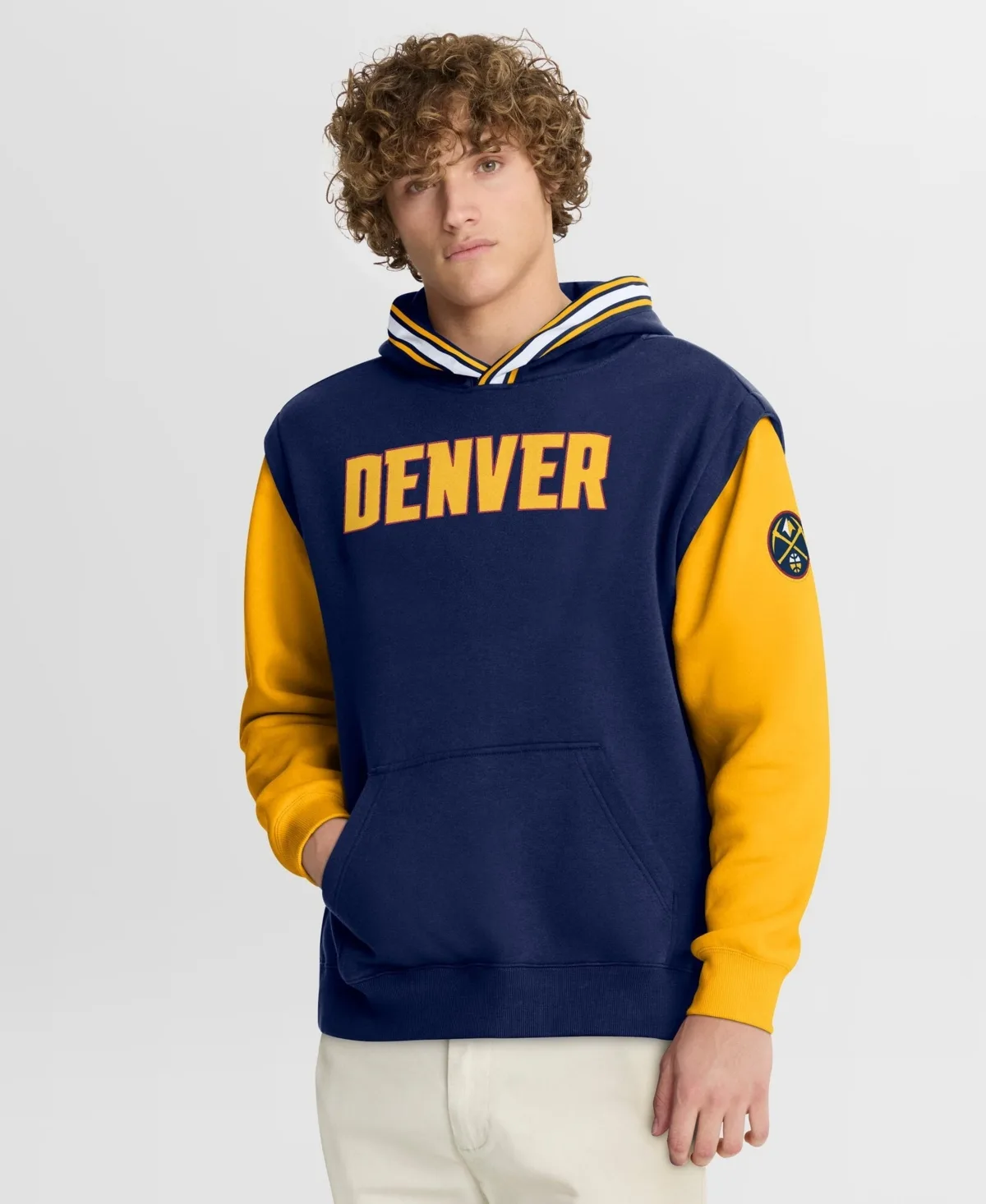 Denver Nuggets Half Court Shot Clock Fastbreak Hoodie by Fanatics