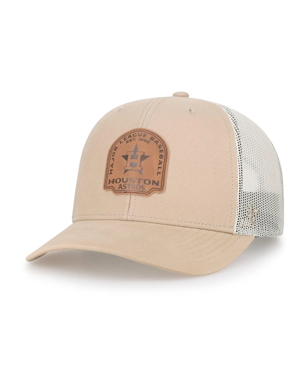 Houston Astros Bonehide Trucker Snapback Hat by 47 Brand