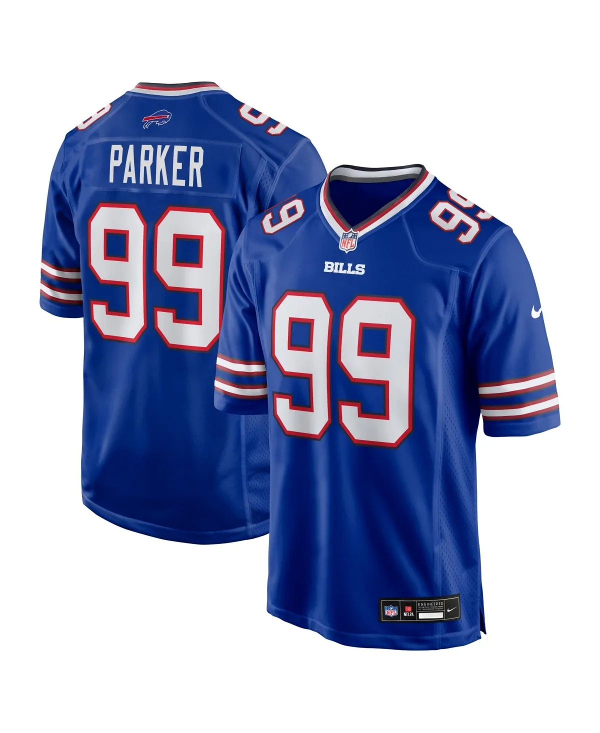 T.j. Parker Royal Buffalo Bills Game Jersey by Nike
