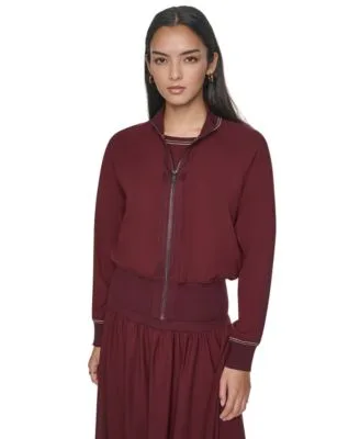 Lightweight Mixed Media Contrast Stitch Outfit Collection by DKNY