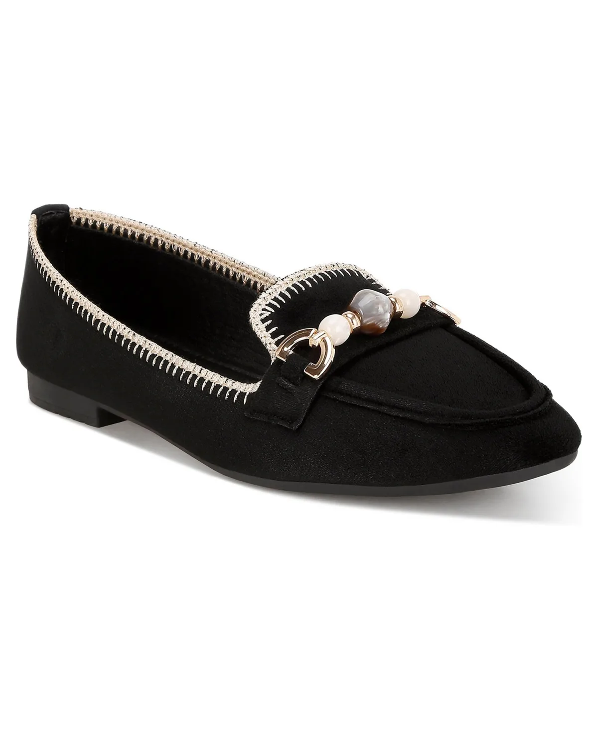 Rothams Bead Embellished Ballet Flats by London Rag