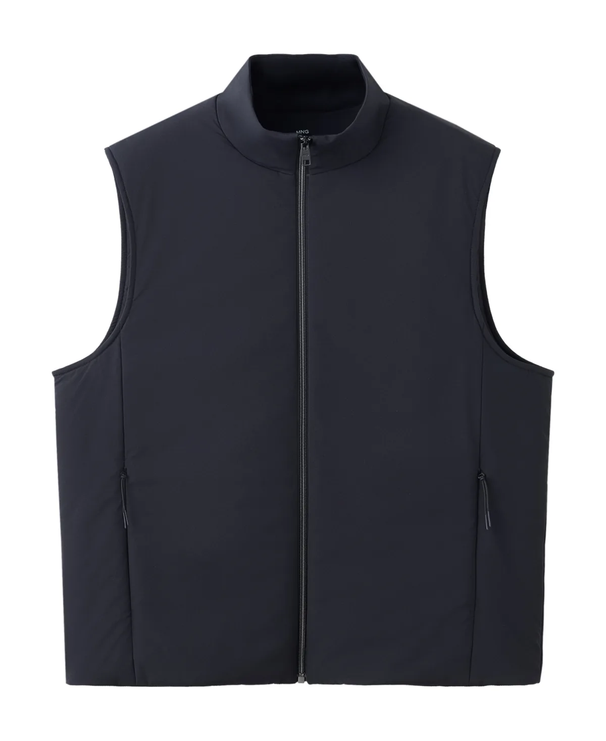 Thermolite High-Neck Zip-Closure Vest by Mango