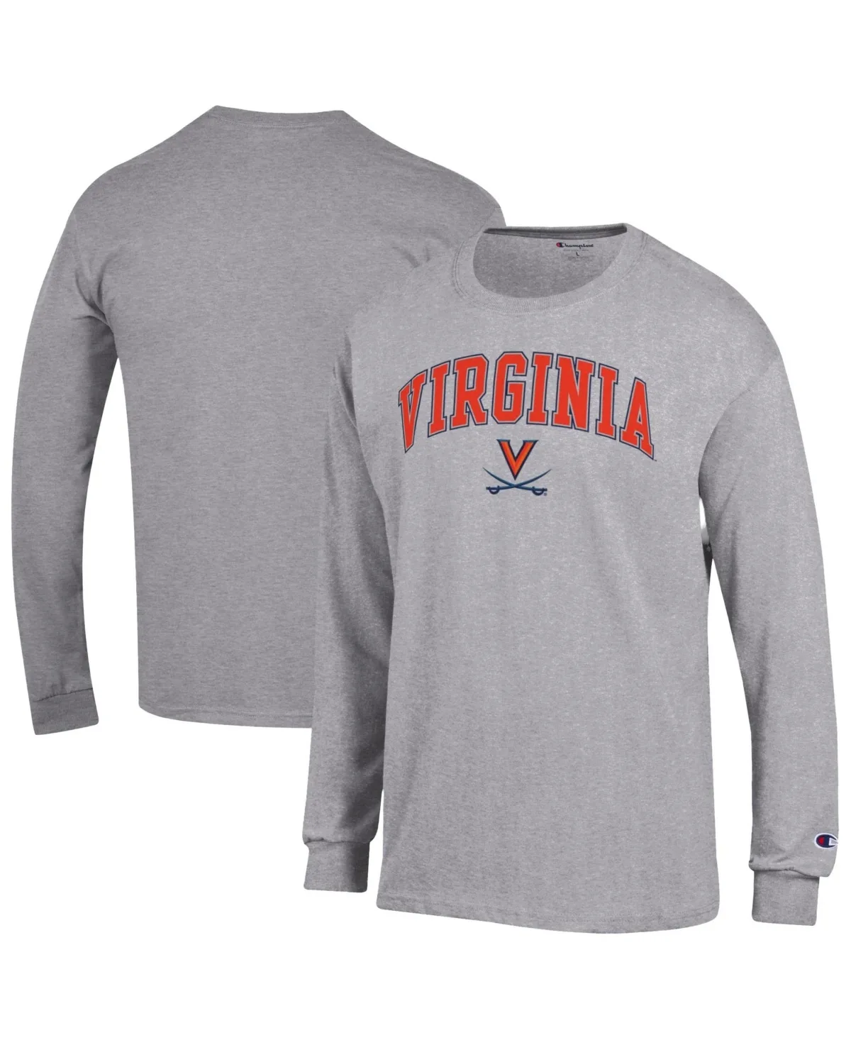 Virginia Cavaliers Basic Arch Long-Sleeve T-Shirt by Champion