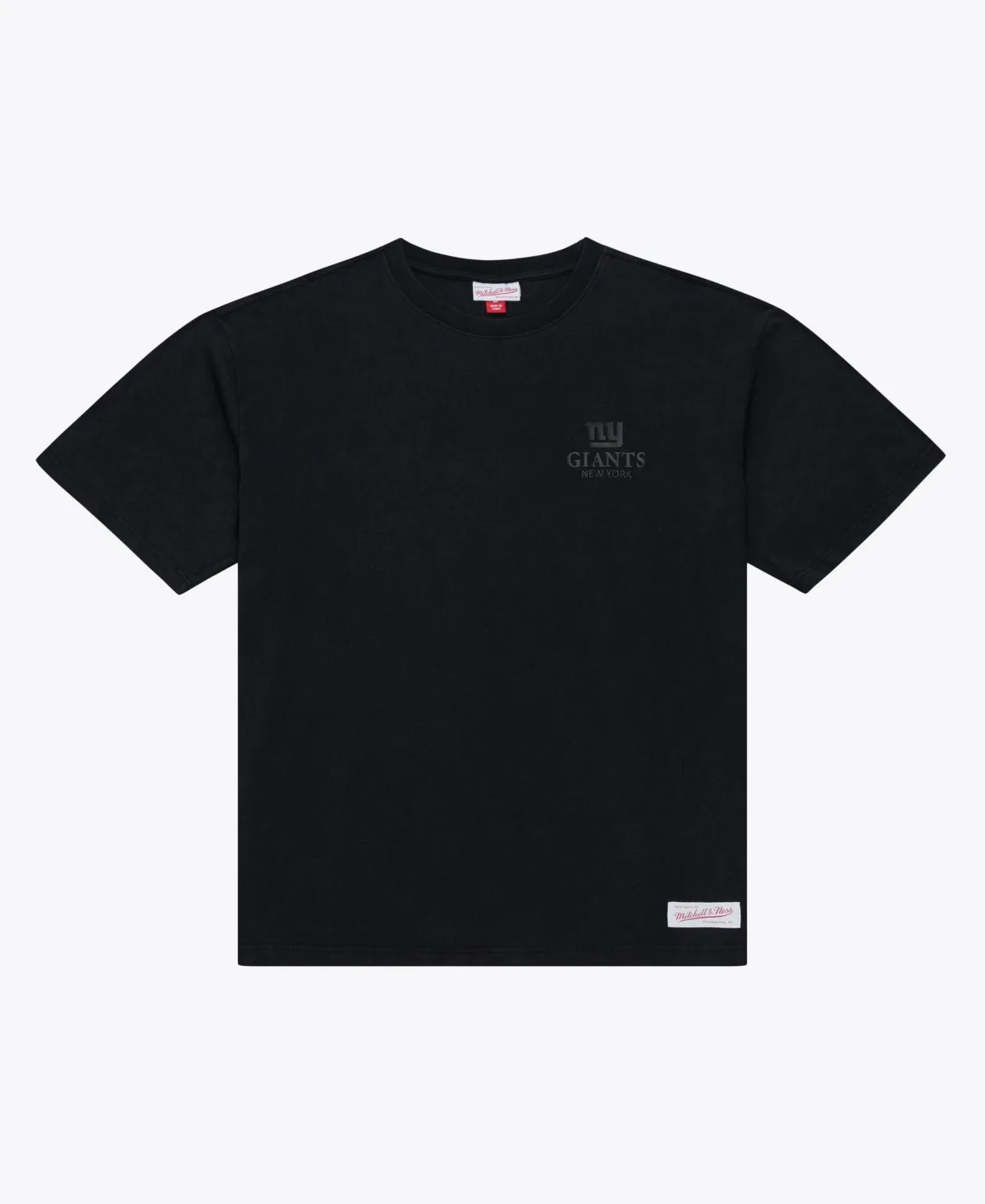 Mitchell & Ness New York Giants Core Essentials Micro Logo T-Shirt by Mitchell & Ness