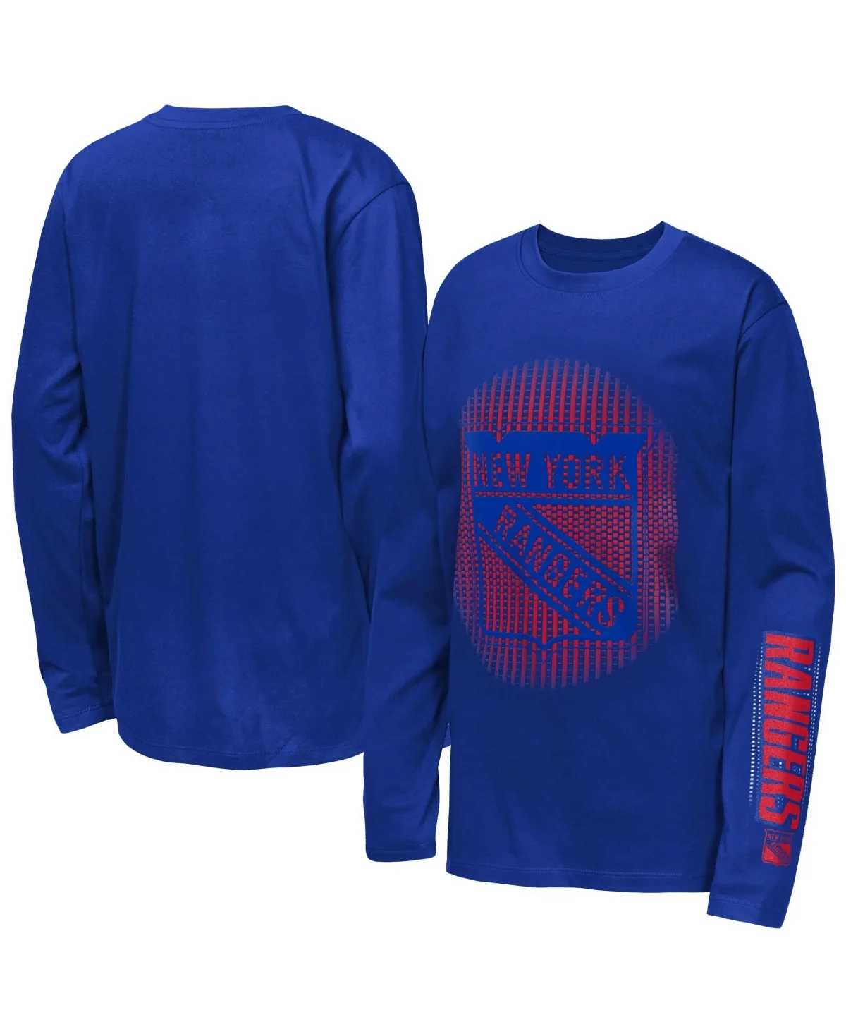 New York Rangers Regroup Reset Long-Sleeve T-Shirt by Outerstuff