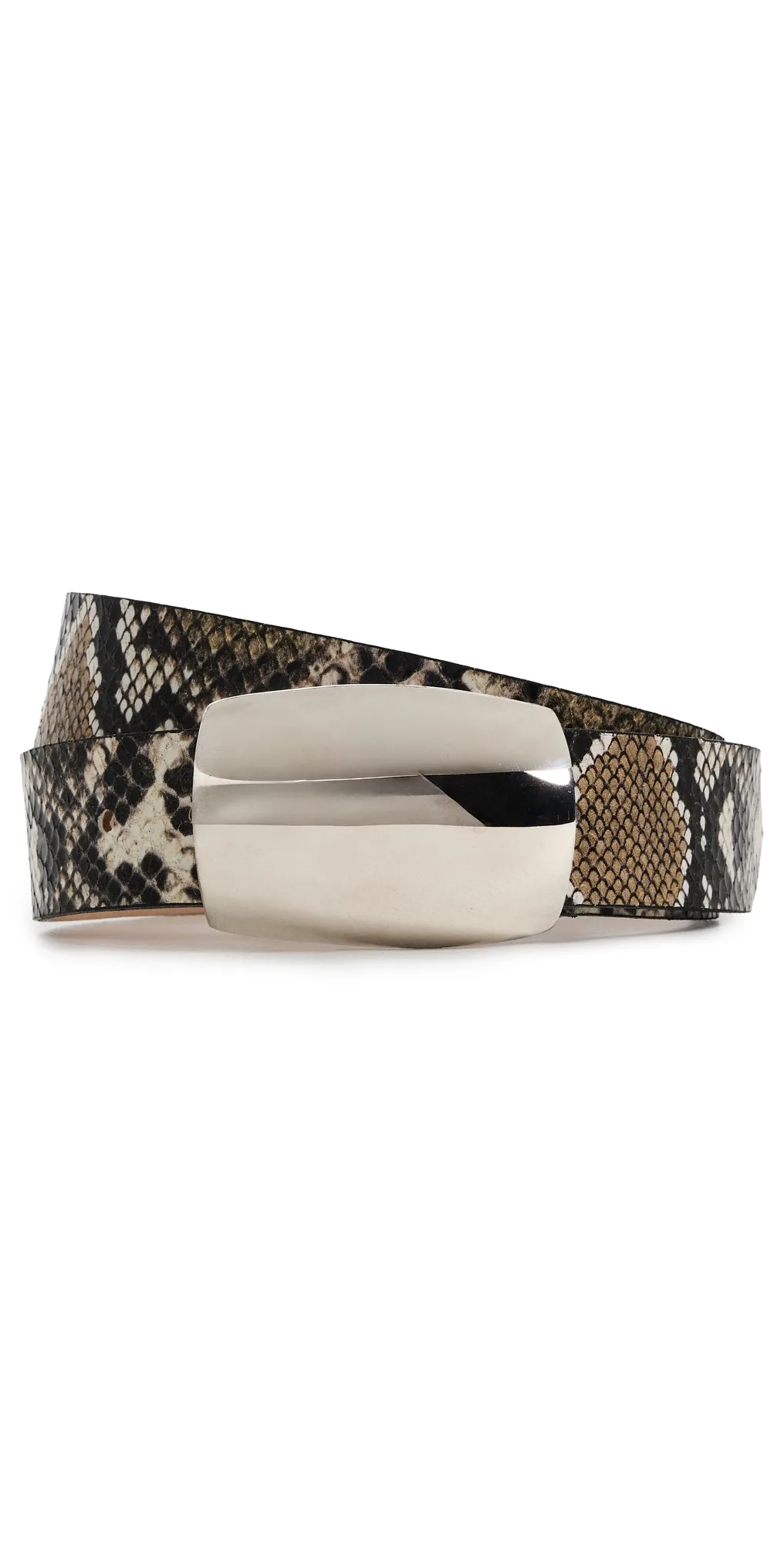 Milou Domed Croc Embossed Belt