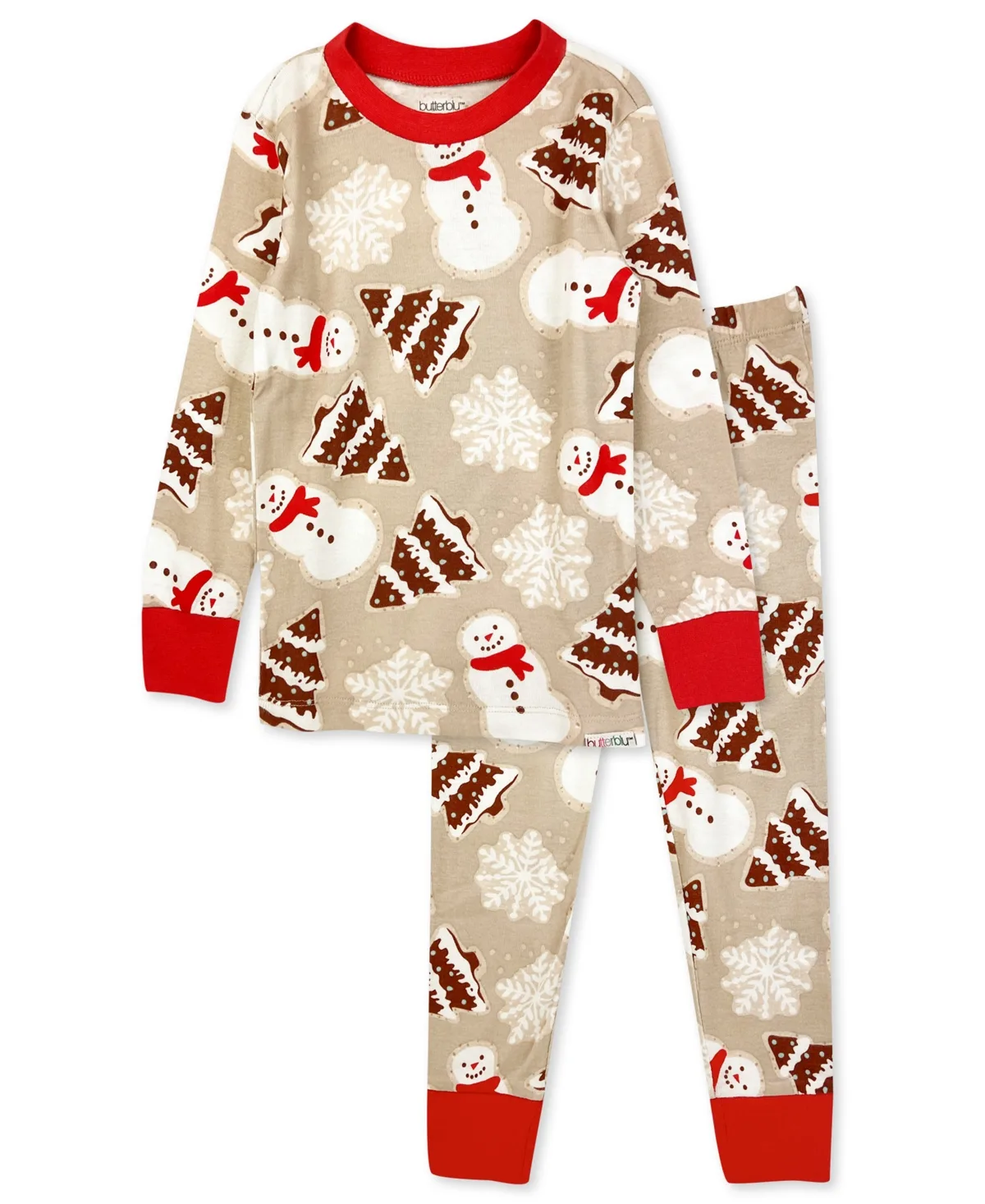 Long Sleeve Organic Cotton Pajamas, 2-Piece Set by Butterblu