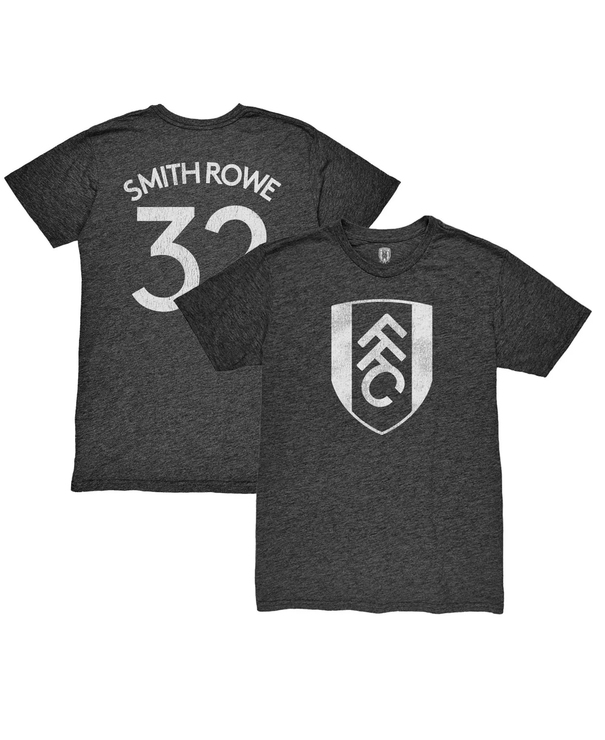 Emile Smith Rowe Fulham Retro Player Name & Number Tri-Blend T-Shirt by 1863fc