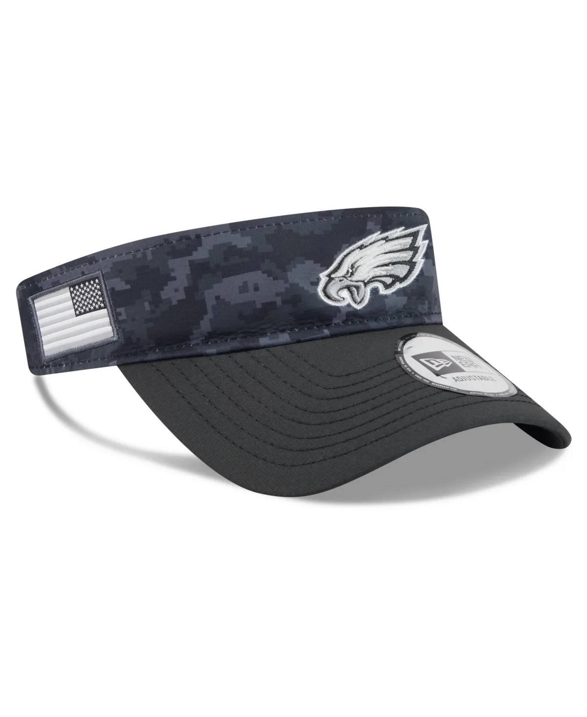 Philadelphia Eagles 2026 Salute to Service Adjustable Visor Hat