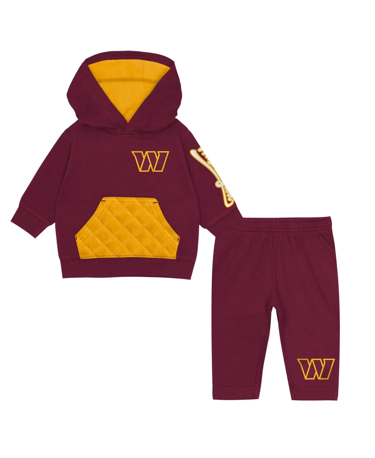 Washington Commanders Drive Stopper Hoodie & Pants Fleece Set by Outerstuff