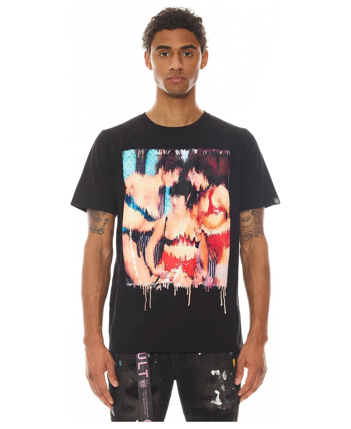 Hvman Chosen to Prevail x Cult Short Sleeve Crew Neck Tee by X