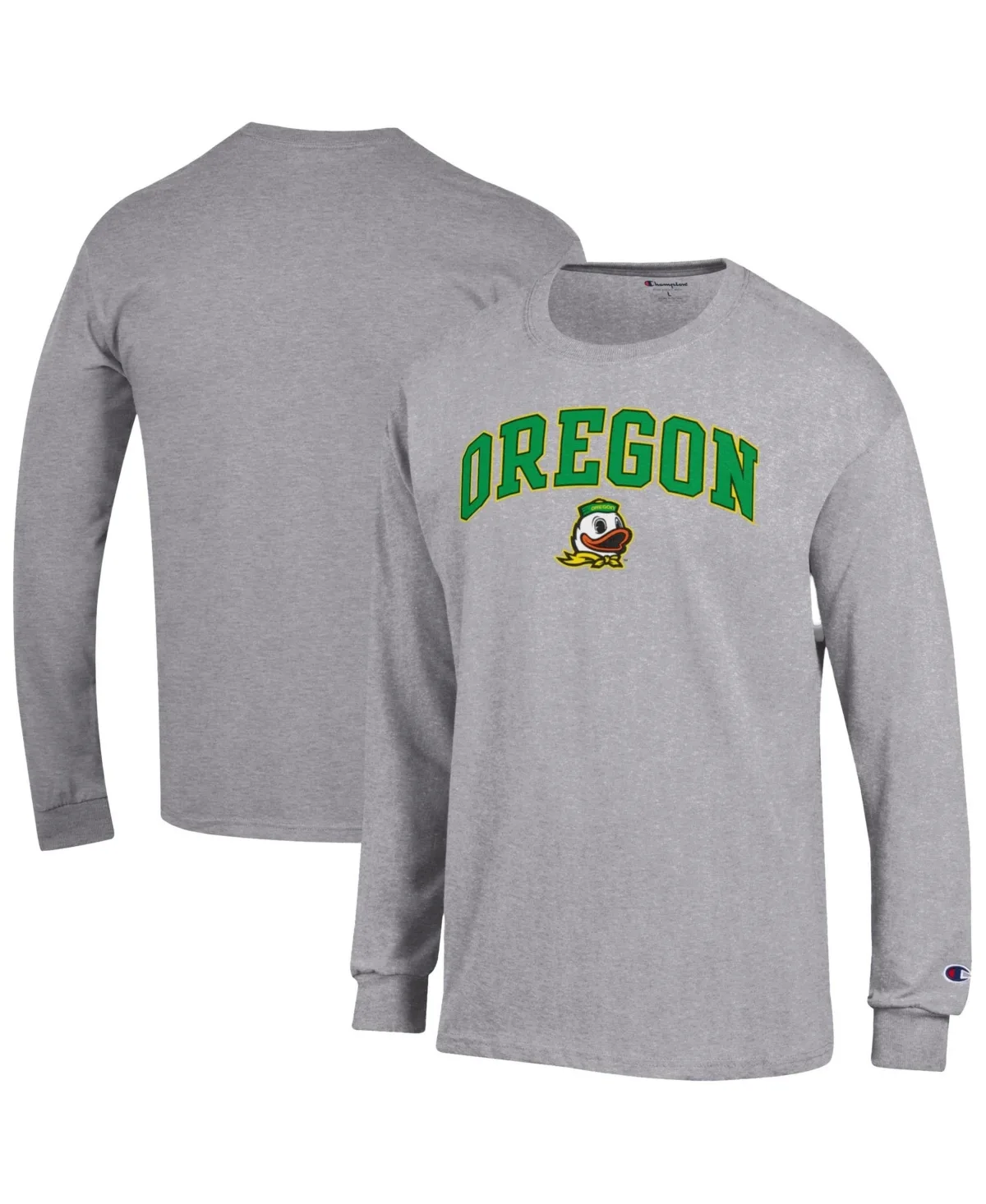 Oregon Ducks Arch Over Logo Long-Sleeve T-Shirt by Champion
