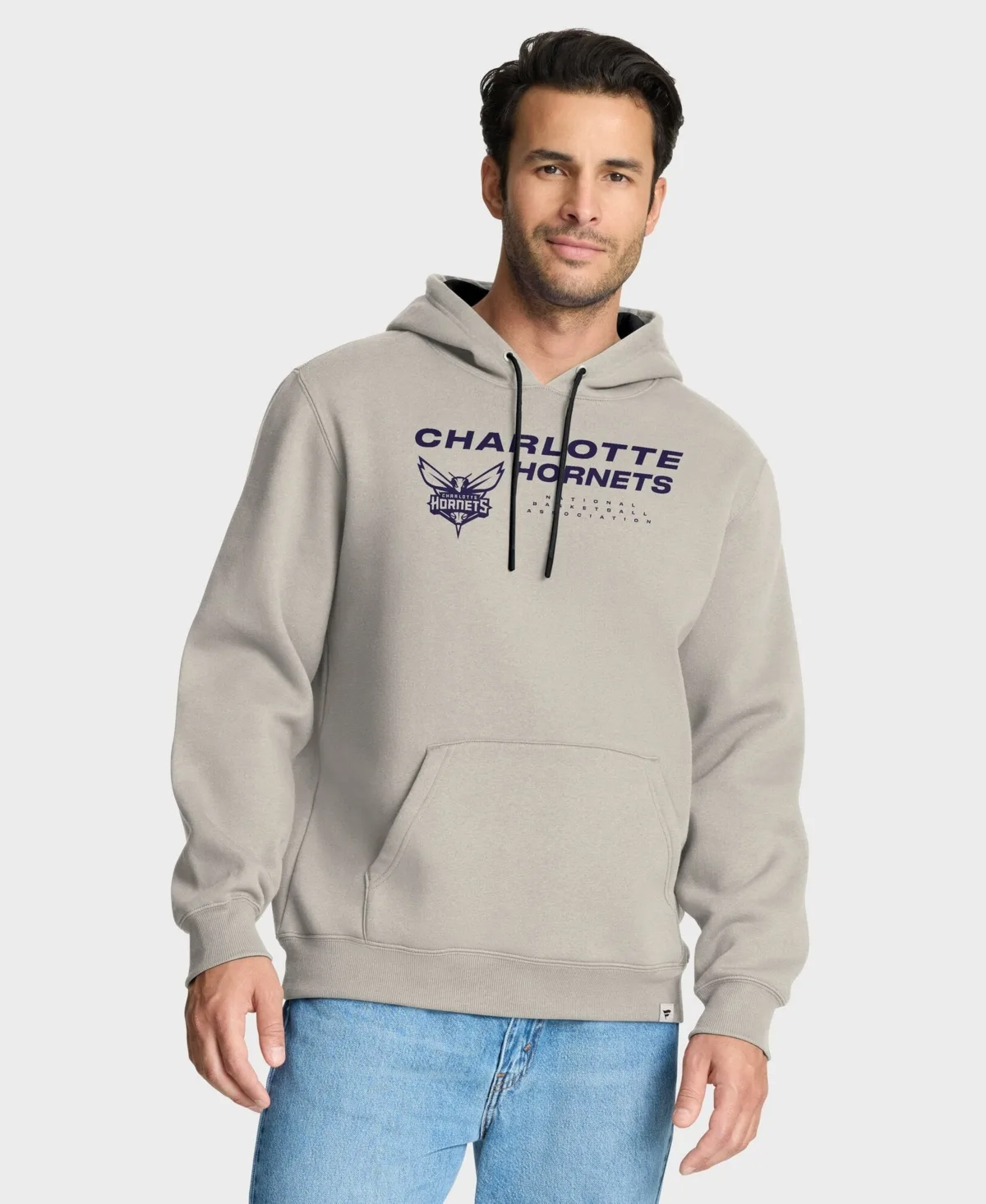 Charlotte Hornets Crossover Collection Blocked Shot Premium Pullover Hoodie by Fanatics