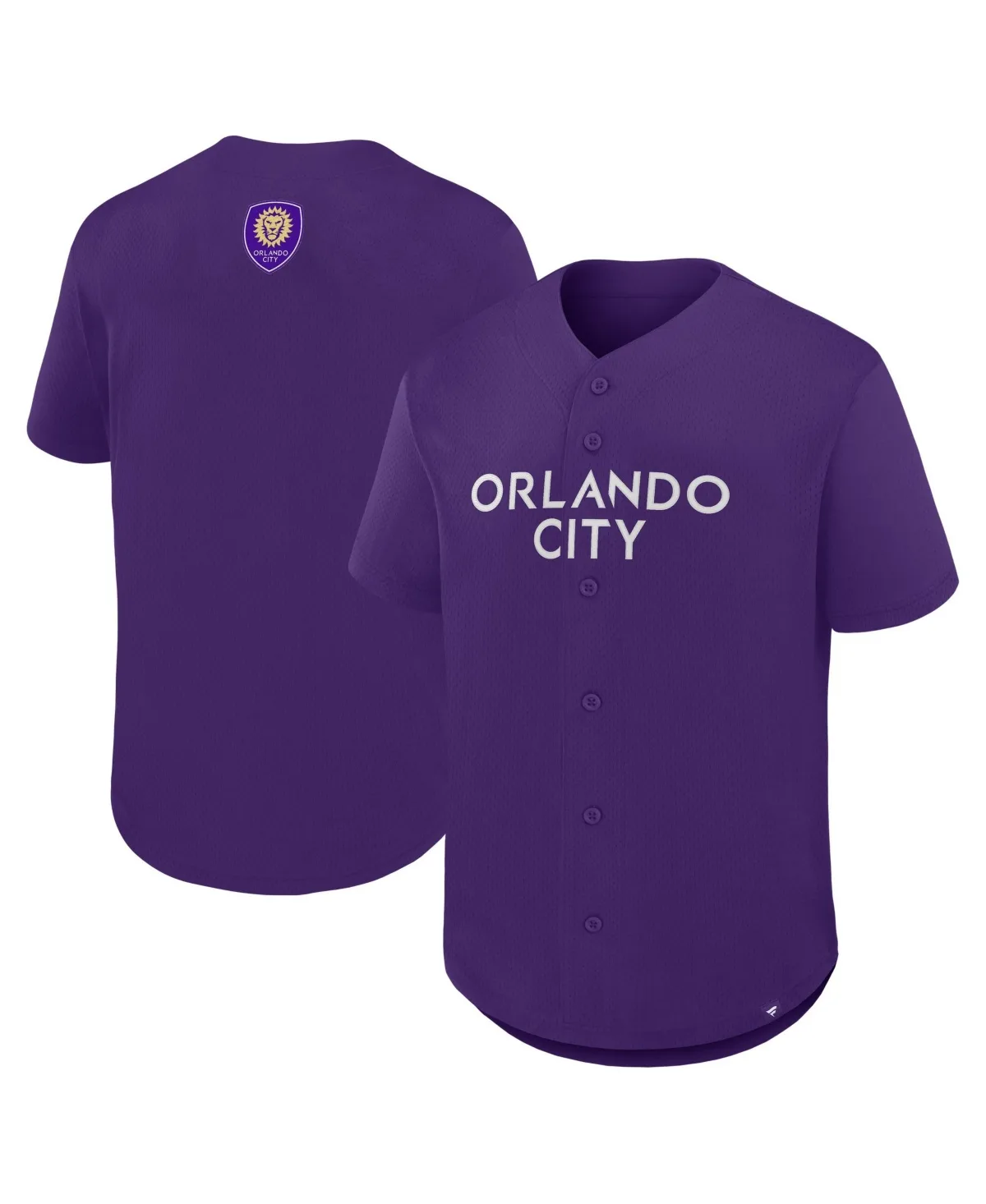 Orlando City SC Maximum Intensity Button-Up Jersey by Fanatics