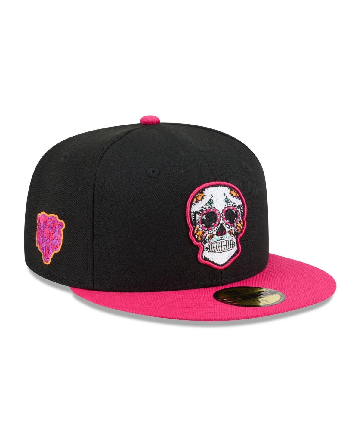 Chicago Bears Day of the Dead 59FIFTY Fitted Hat by New Era