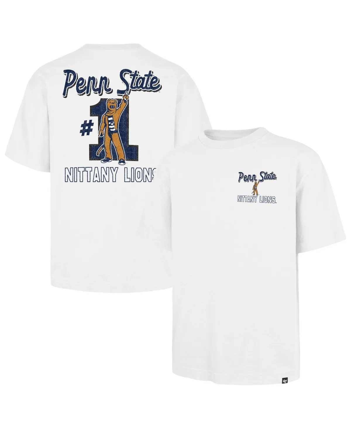 Penn State Nittany Lions 1 Mascot Foundation T-Shirt by 47 Brand