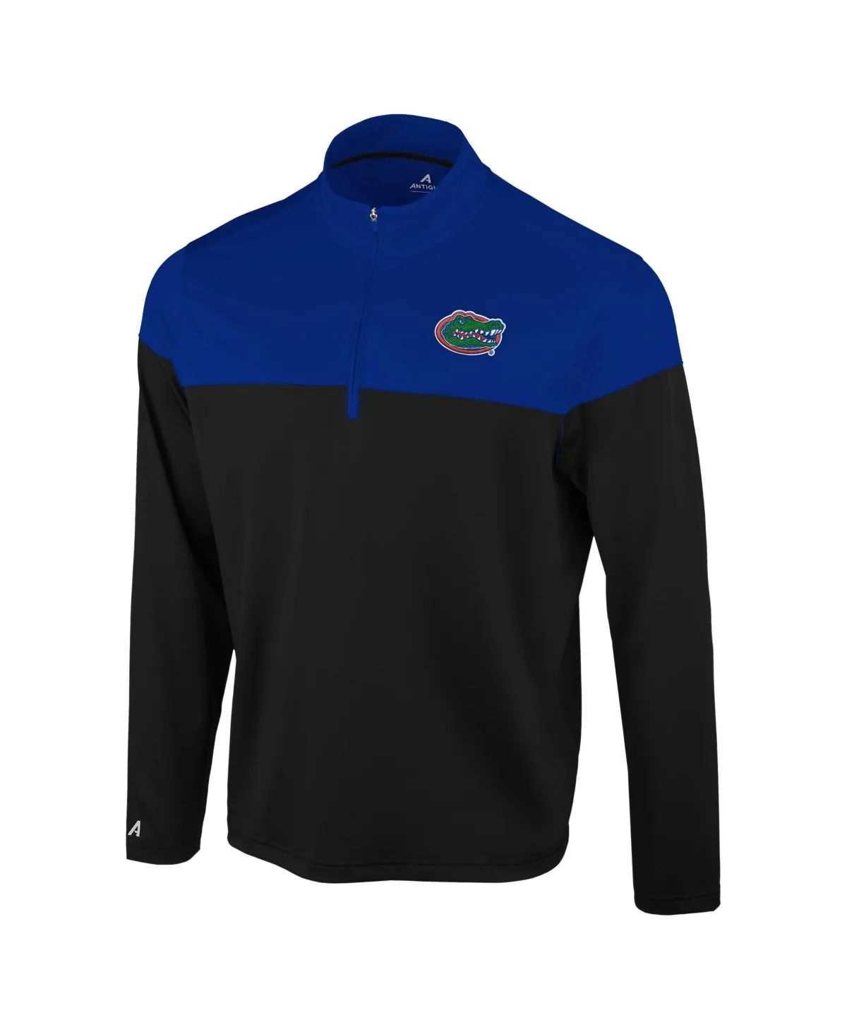 Florida Gators Hinder Color Block Quarter-Zip Pullover by Antigua
