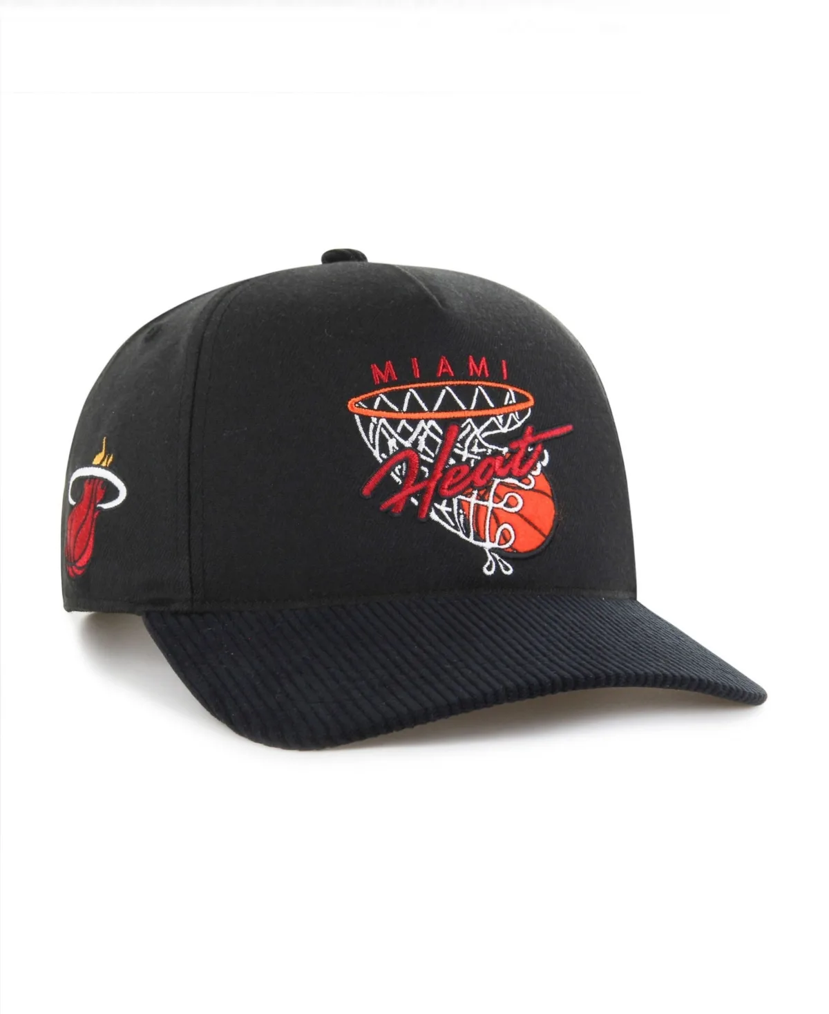 Miami Heat Nothing but Net Hitch Adjustable Hat by 47 Brand