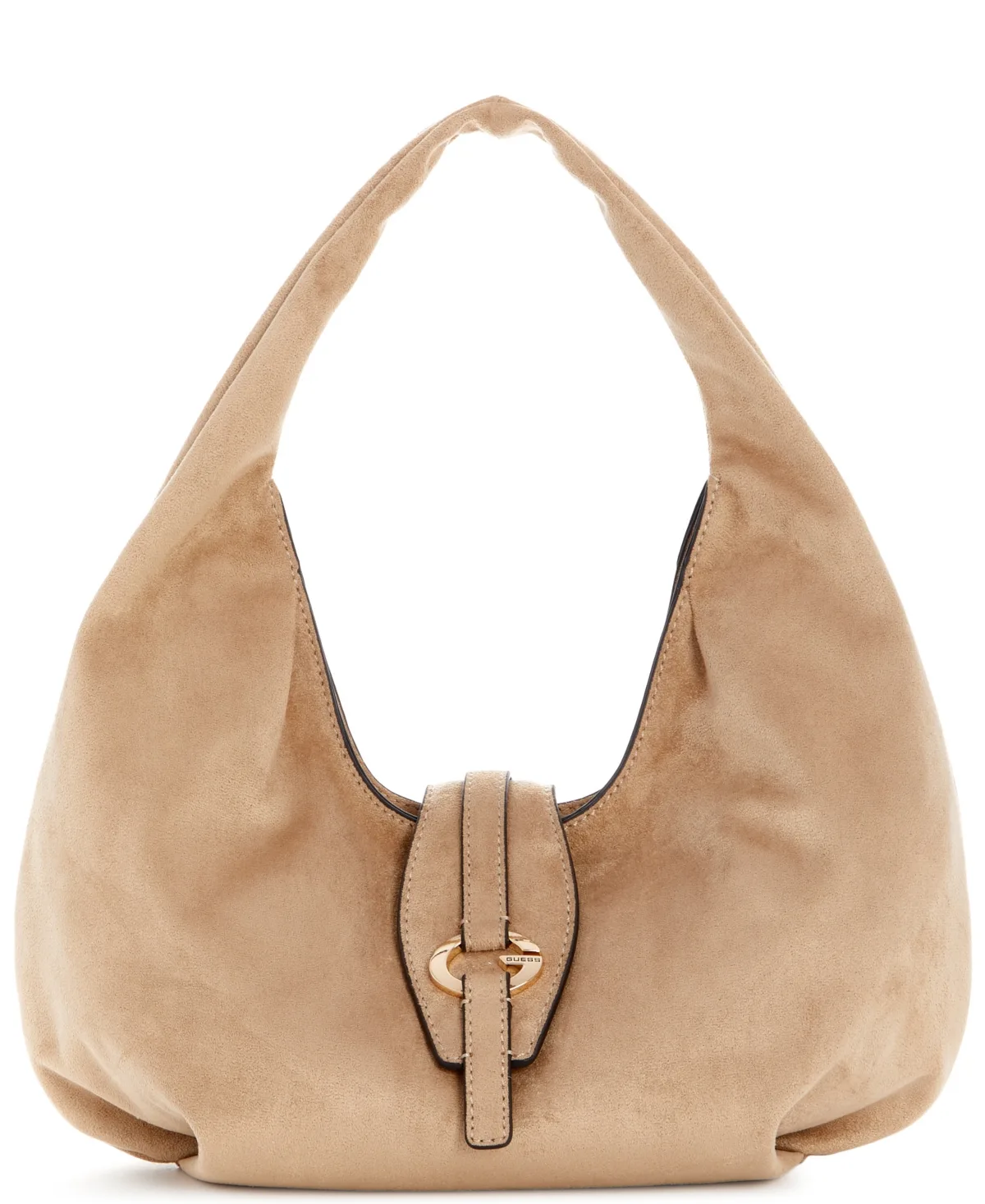 Venice Faux Suede Shoulder Hobo Bag by GUESS