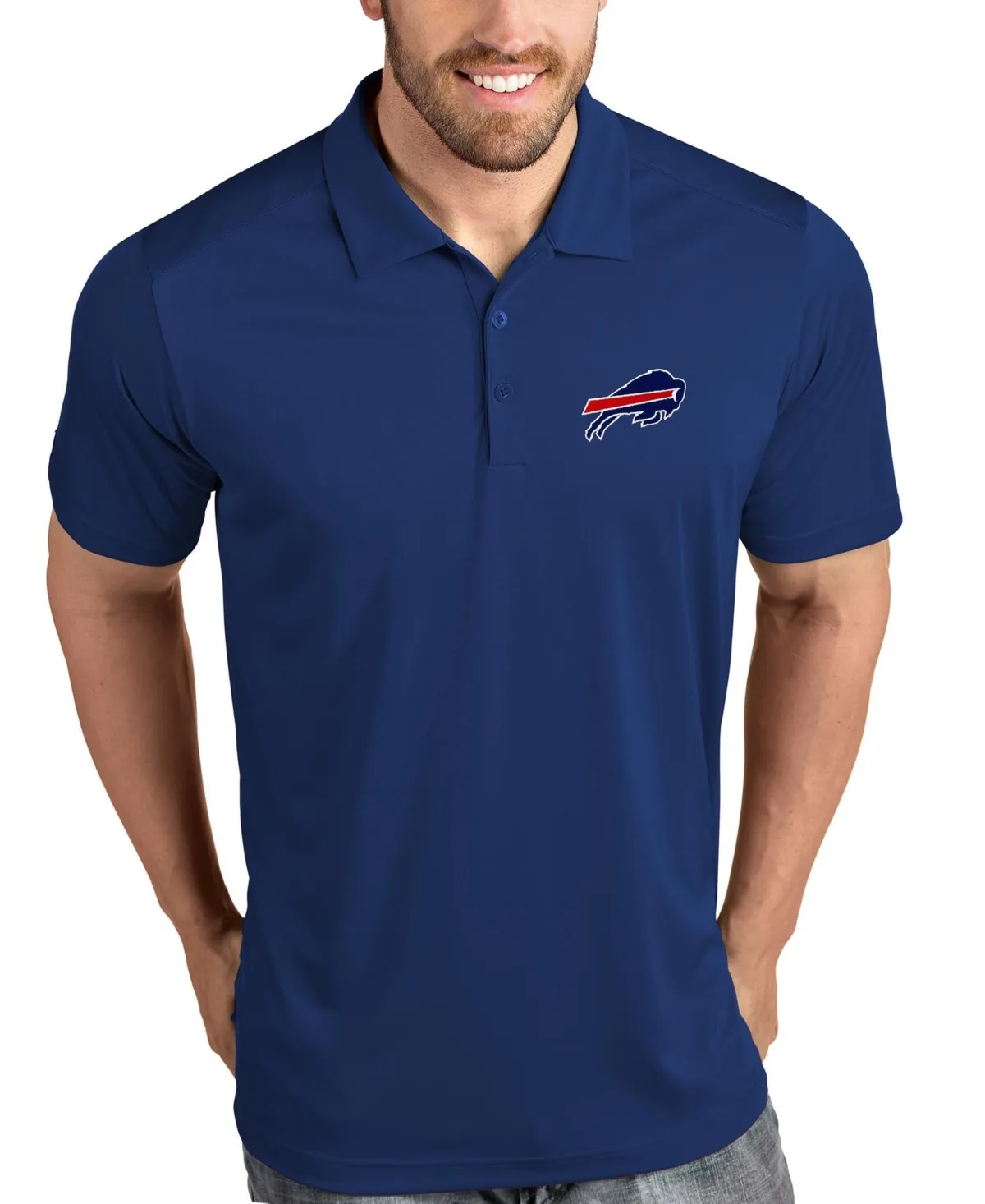 Buffalo Bills Tribute Polo Shirt by Antigua