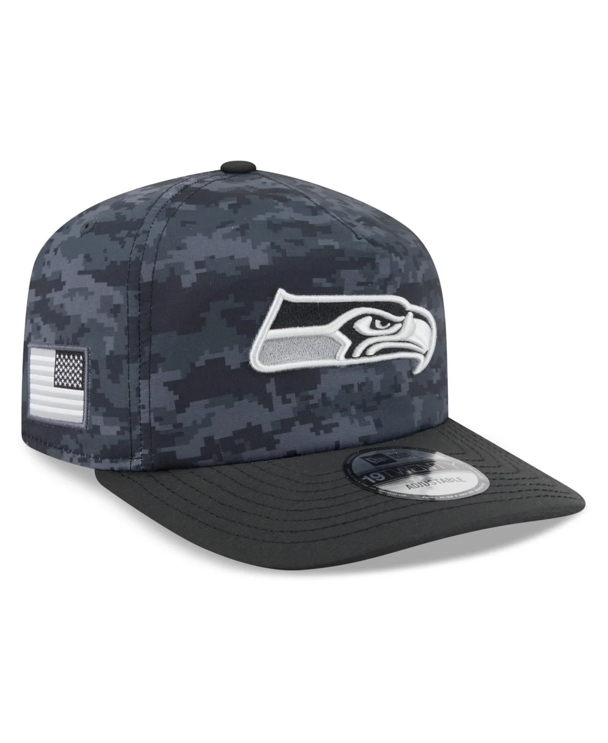 Seattle Seahawks 2026 Salute to Service 19TWENTY Adjustable Hat by New Era