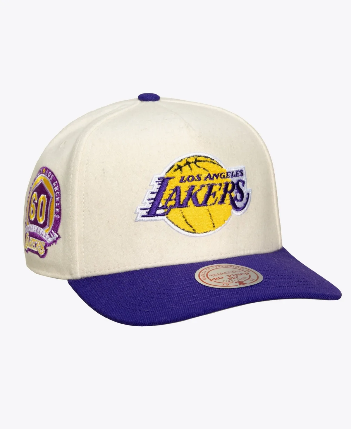 Los Angeles Lakers Team Pro Adjustable Hat by Mitchell & Ness