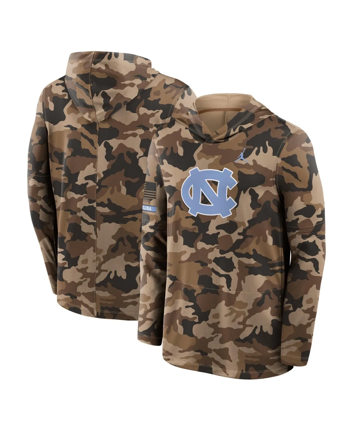 North Carolina Tar Heels 2026 Appreciation Sideline Dri-Fit Hooded Long-Sleeve Sweatshirt by Jordan